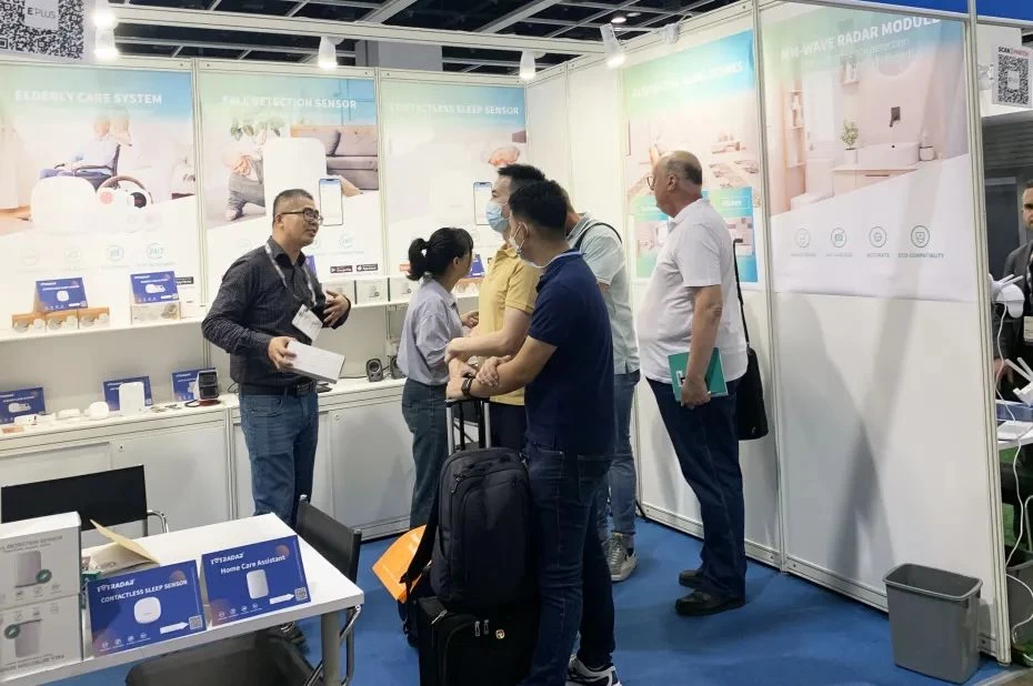 Hong Kong Electronics Fair Autumn 2023, Time Varying Transmission Co., Ltd (TVT)Exhibition strength shines brilliantly!