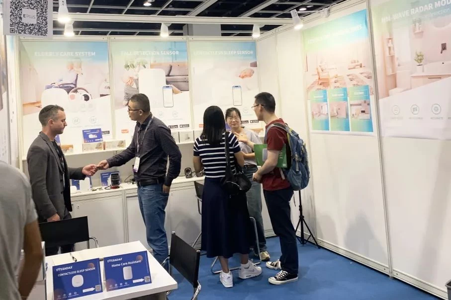 Hong Kong Electronics Fair Autumn 2023, Time Varying Transmission Co., Ltd (TVT)  Exhibition strength shines brilliantly! - News - 4